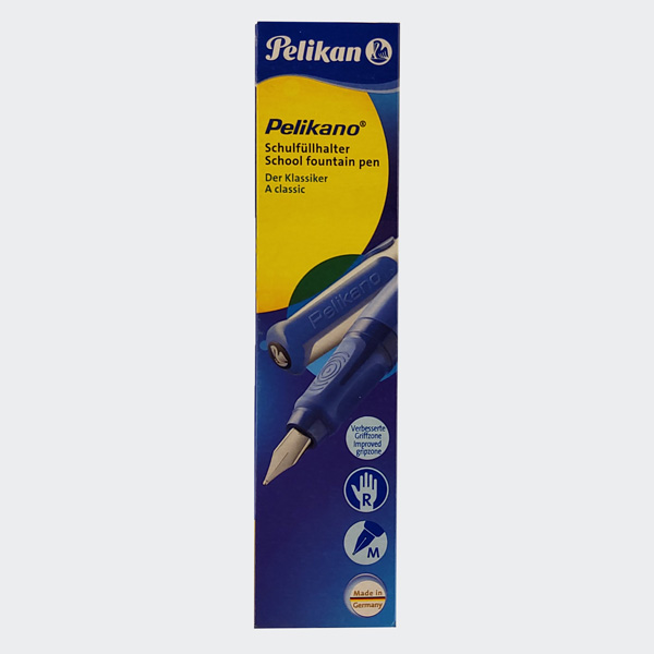 Pelikan Pelikano Füllhalter P480M, blau, für Rechtshänder