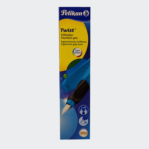 Pelikan Twist Füllhalter Petrol, petrolblau
