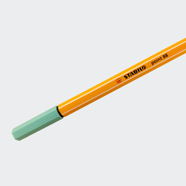STABILO Fineliner point 88, Strichstärke: 0,4 mm, eisgrün