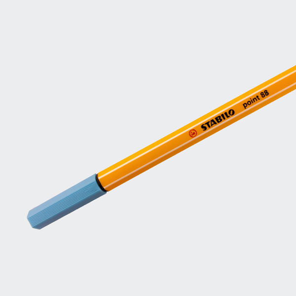 STABILO Fineliner point 88, Strichstärke: 0,4 mm, hellblau