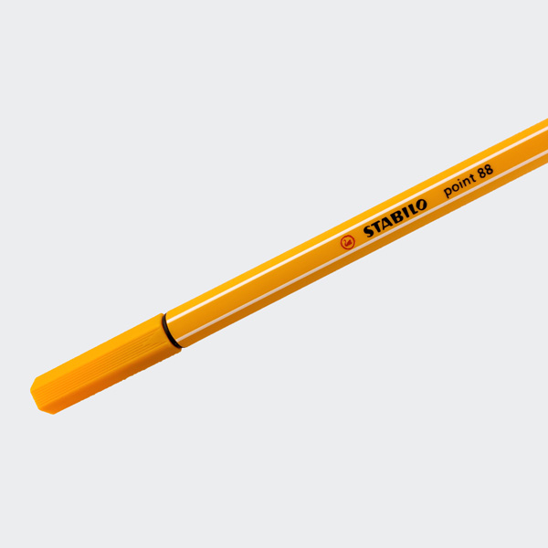 STABILO Fineliner point 88, Strichstärke: 0,4 mm, orange
