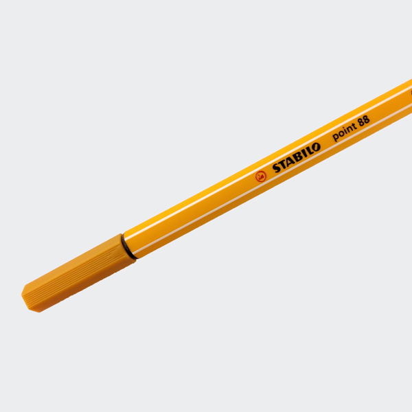STABILO Fineliner point 88, Strichstärke: 0,4 mm, ocker