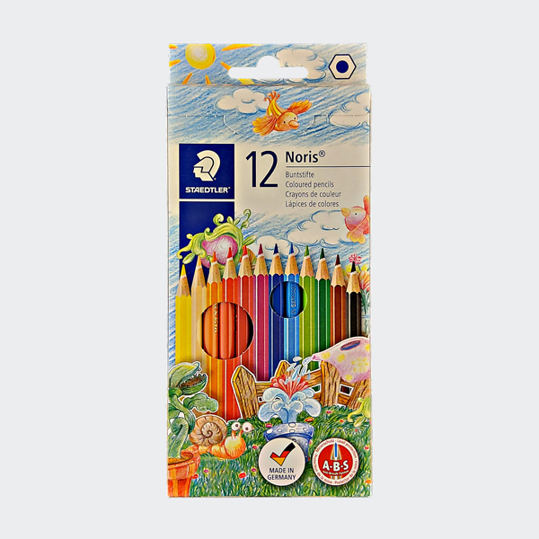 STAEDTLER Buntstift Noris, 12er Kartonetui