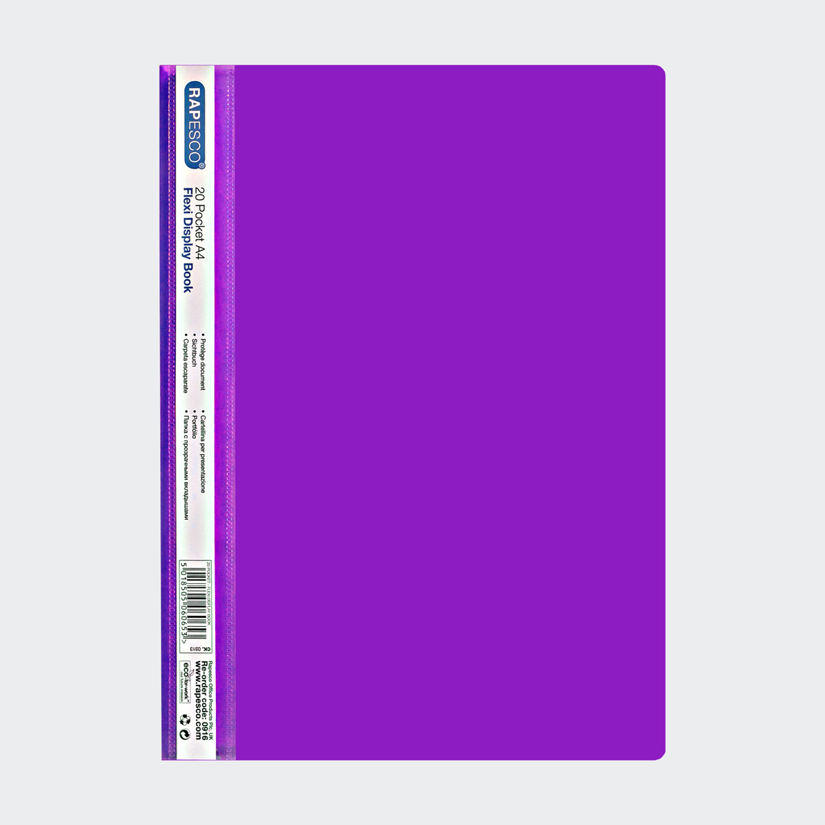 RAPESCO Sichtbuch, DIN A4