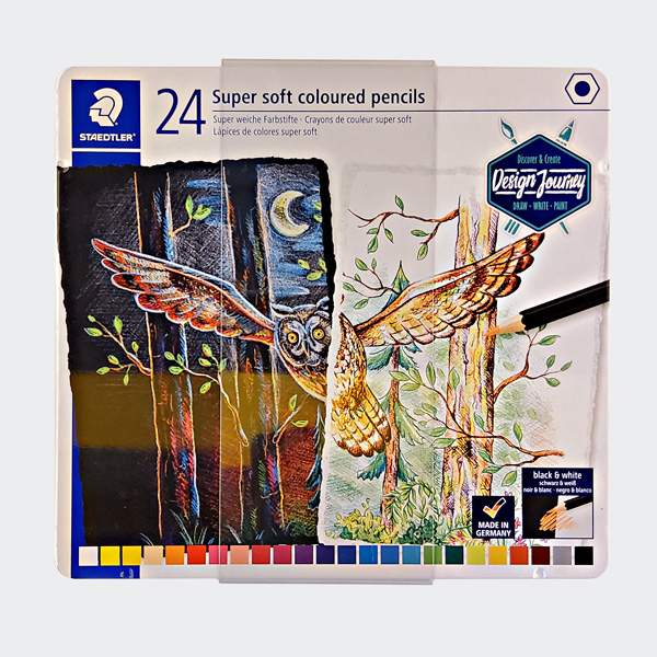 STAEDTLER Buntstift super soft, 24er Metalletui