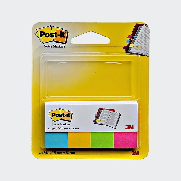 Post-it Pagemarker aus Papier, 20 x 38 mm, Ultrafarben