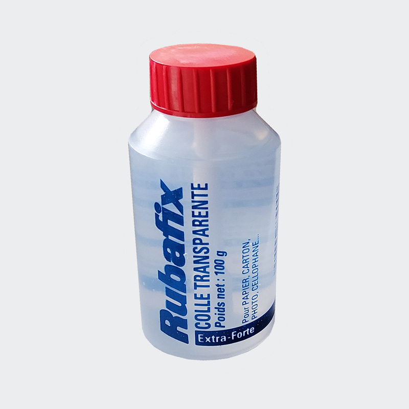 Rubafix Alleskleber mit Pinsel, transparent, 100 g