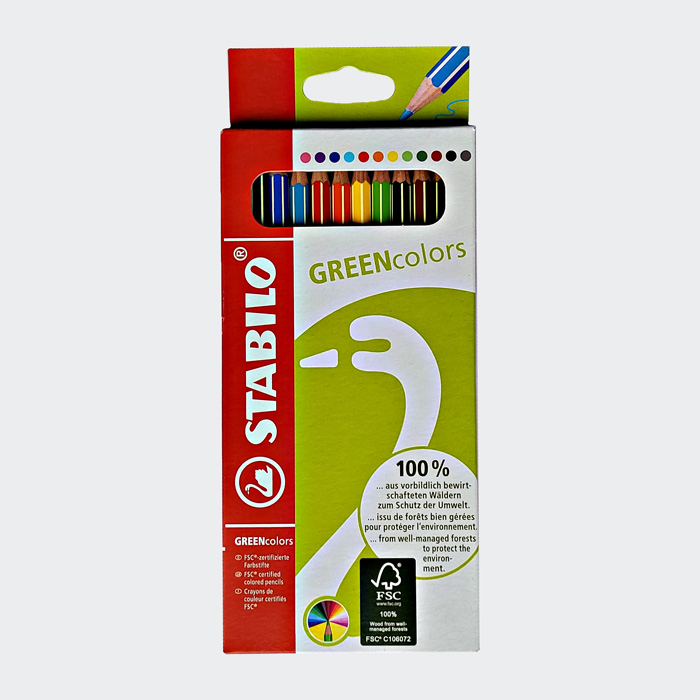 Buntstifte GREENcolors - im Etui