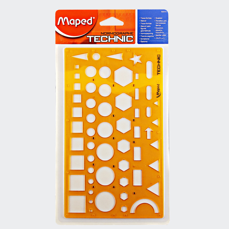 Maped Zeichenschablone NORMOGRAPHE TECHNIC