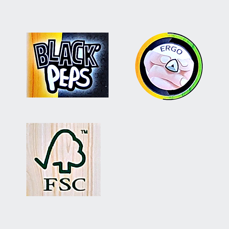 Maped Bleistift BLACK'PEPS, Härtegrad: H