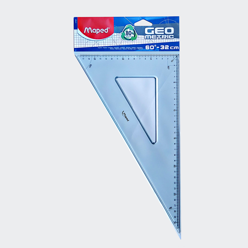 Maped Zeichendreieck Geometric 60 Grad,Kathetenlänge: 320 mm