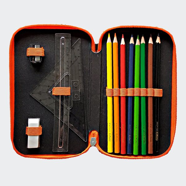 herlitz Schüleretui TriCase "Mechanic", 31-teilig