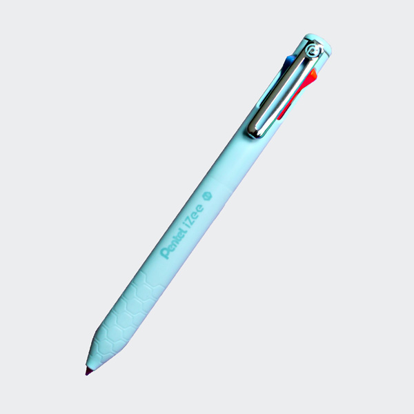 Pentel Mehrfarb-Kugelschreiber iZee, hellblau